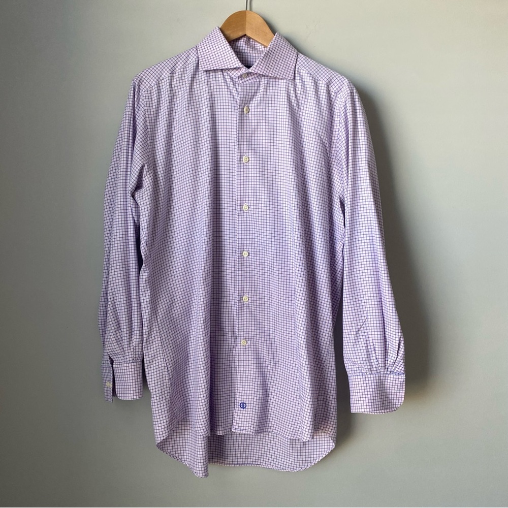 David Donahue Men’s button down. 16 34/35 Trim